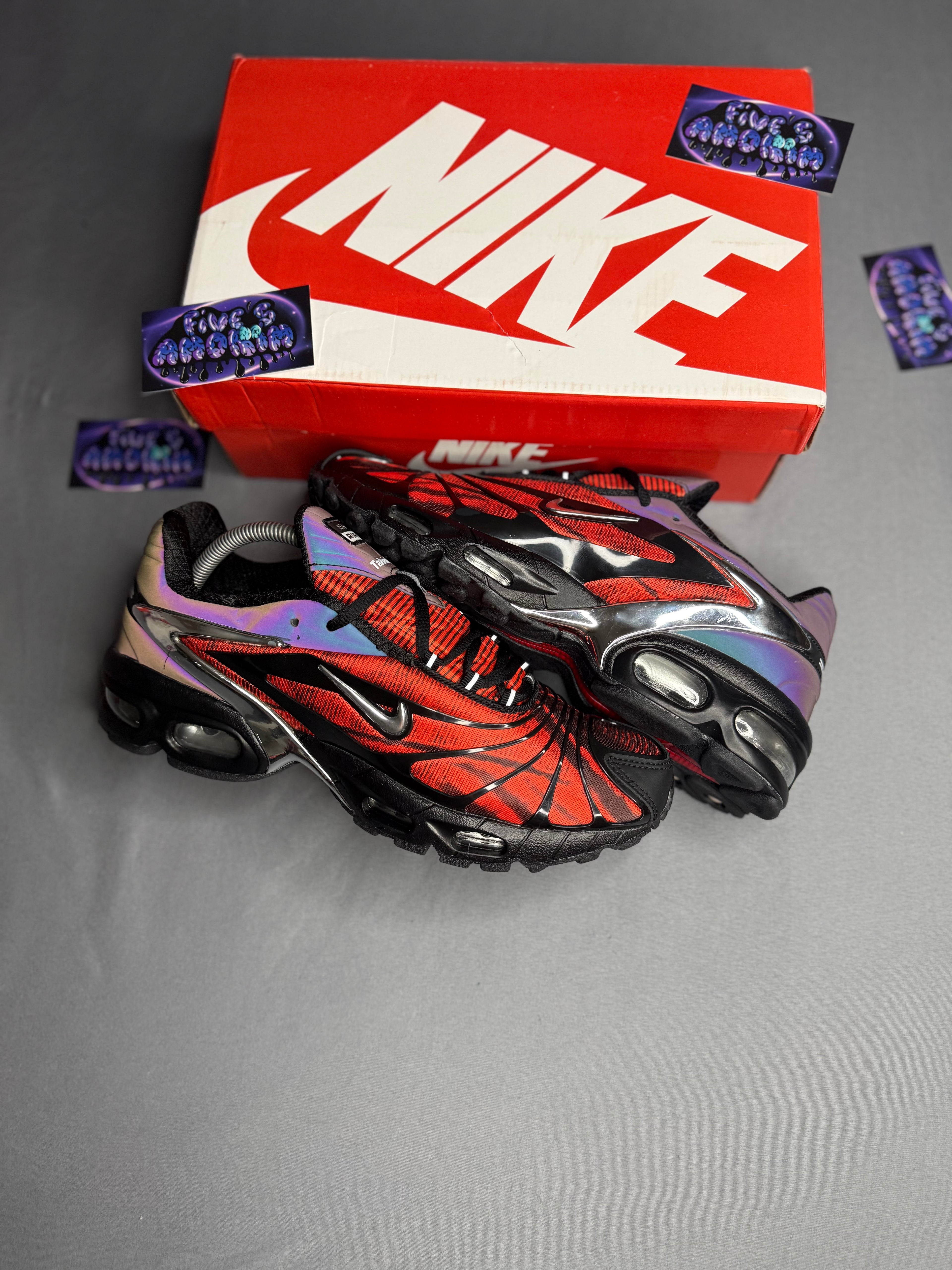 SKEPTA x AIR MAX TAILWIND "BLOOD CHROME" - PRONTA ENTREGA