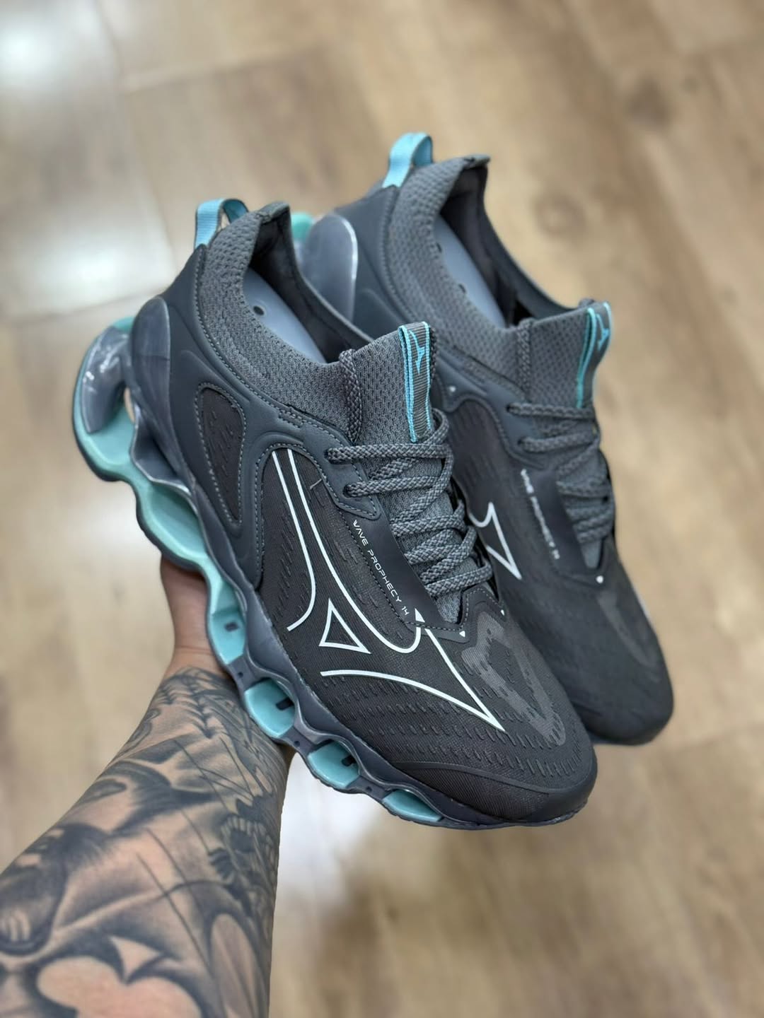 Mizuno Wave Prophecy 14 "Cinza/Azul"