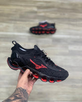 Mizuno Wave Prophecy 13 "Preto/Vermelho”