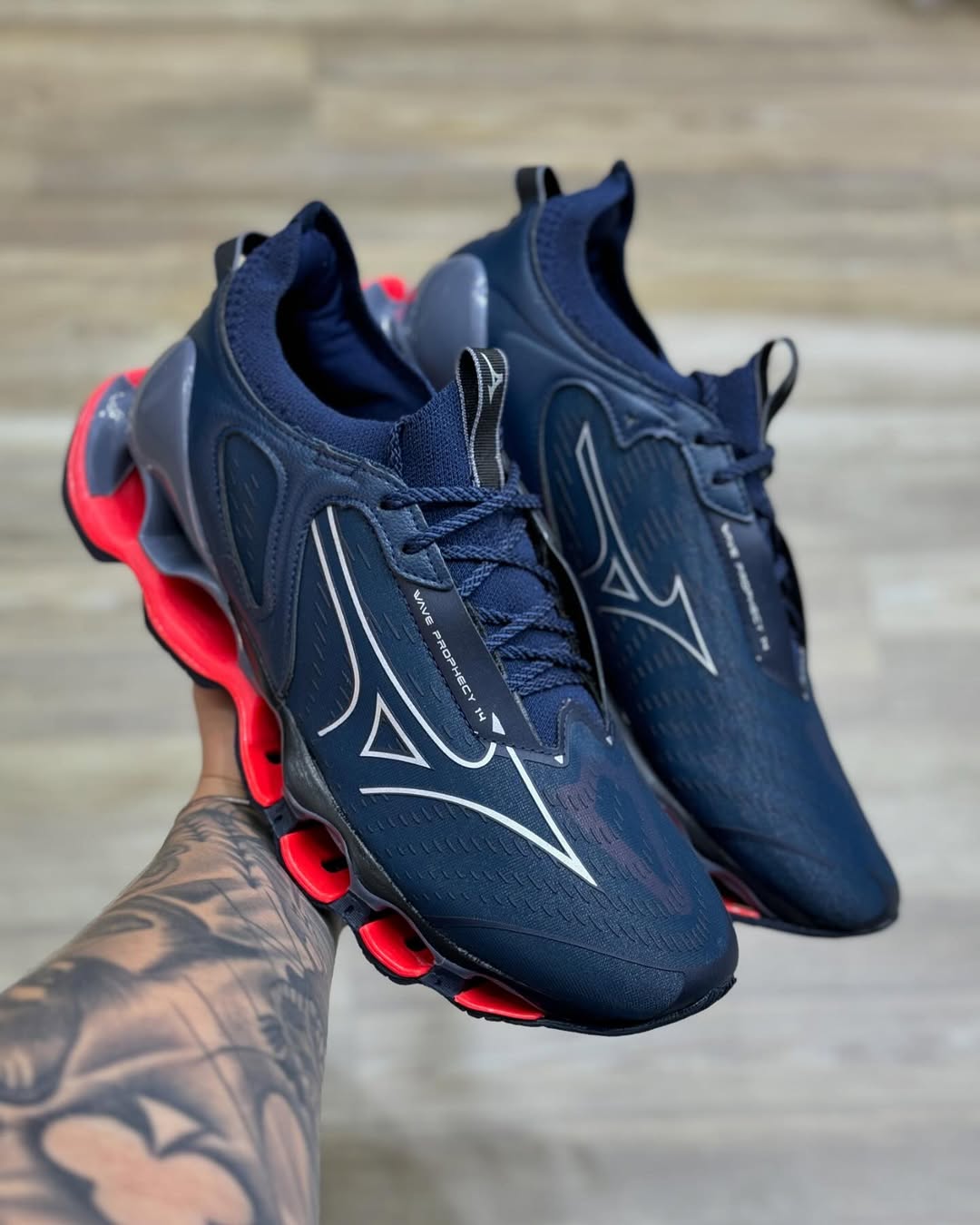 Mizuno Wave Prophecy 14 "Azul/Vermelho"