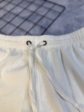 Bermuda linho mini icon “Branca"