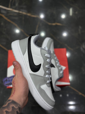 Borough Low “Cinza/Branco"