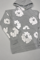 Conjunto Denim Tears Cinza (Moletom e Bermuda)
