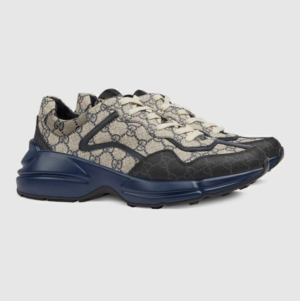 Gucci "Rhyton" Bege/Azul