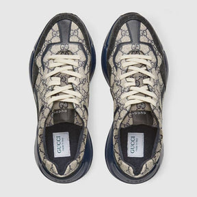 Gucci "Rhyton" Bege/Azul