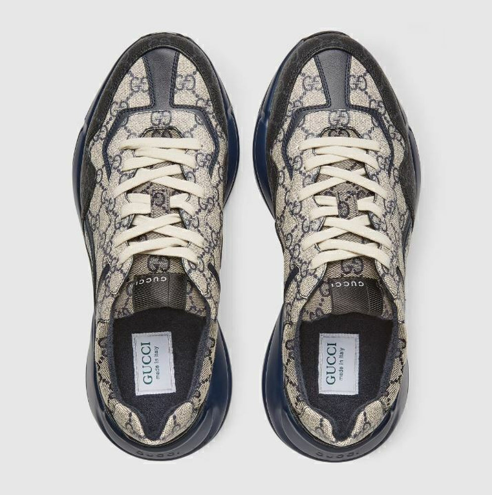 Gucci "Rhyton" Bege/Azul