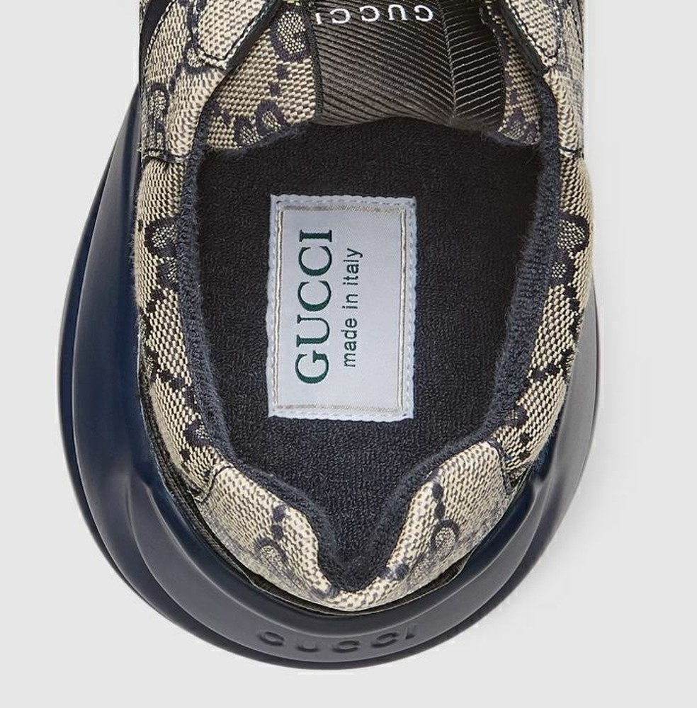 Gucci "Rhyton" Bege/Azul