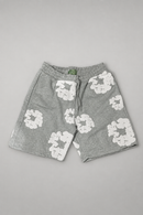 Conjunto Denim Tears Cinza (Moletom e Bermuda)