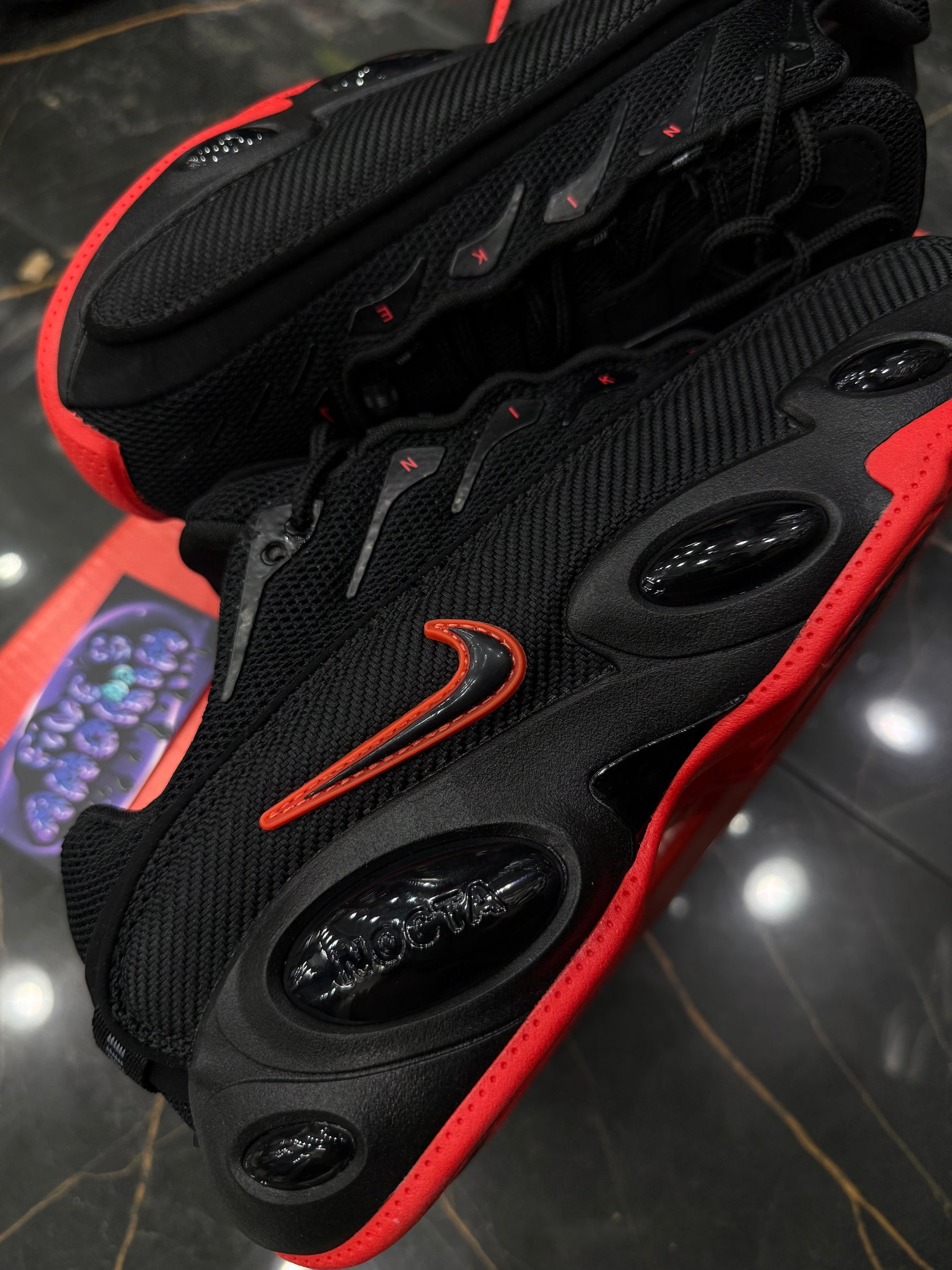 NOCTA x Nike Glide "Black Red" - Pronta entrega