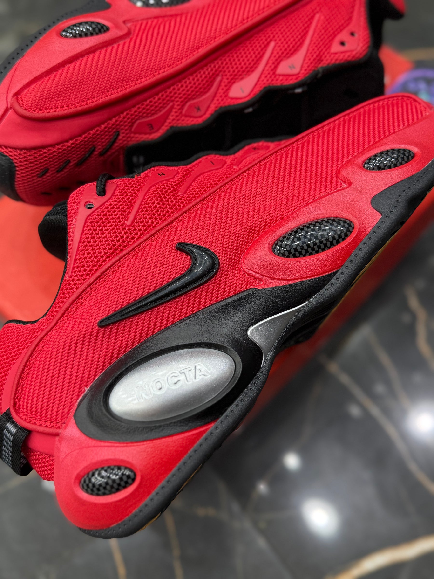 NOCTA x Nike Glide "Bright Crimson" - Pronta entrega