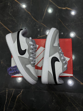 Borough Low “Cinza/Branco"