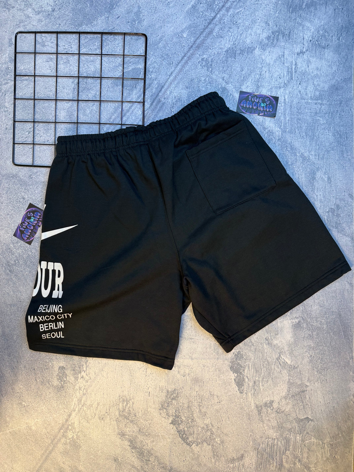 Bermuda Moletom NK World Tour “Preta”