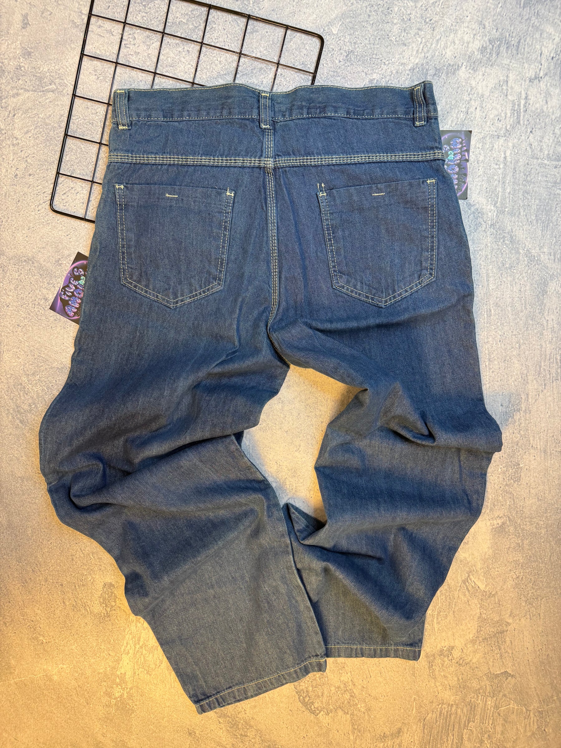 Calça Balão "Azul escuro"