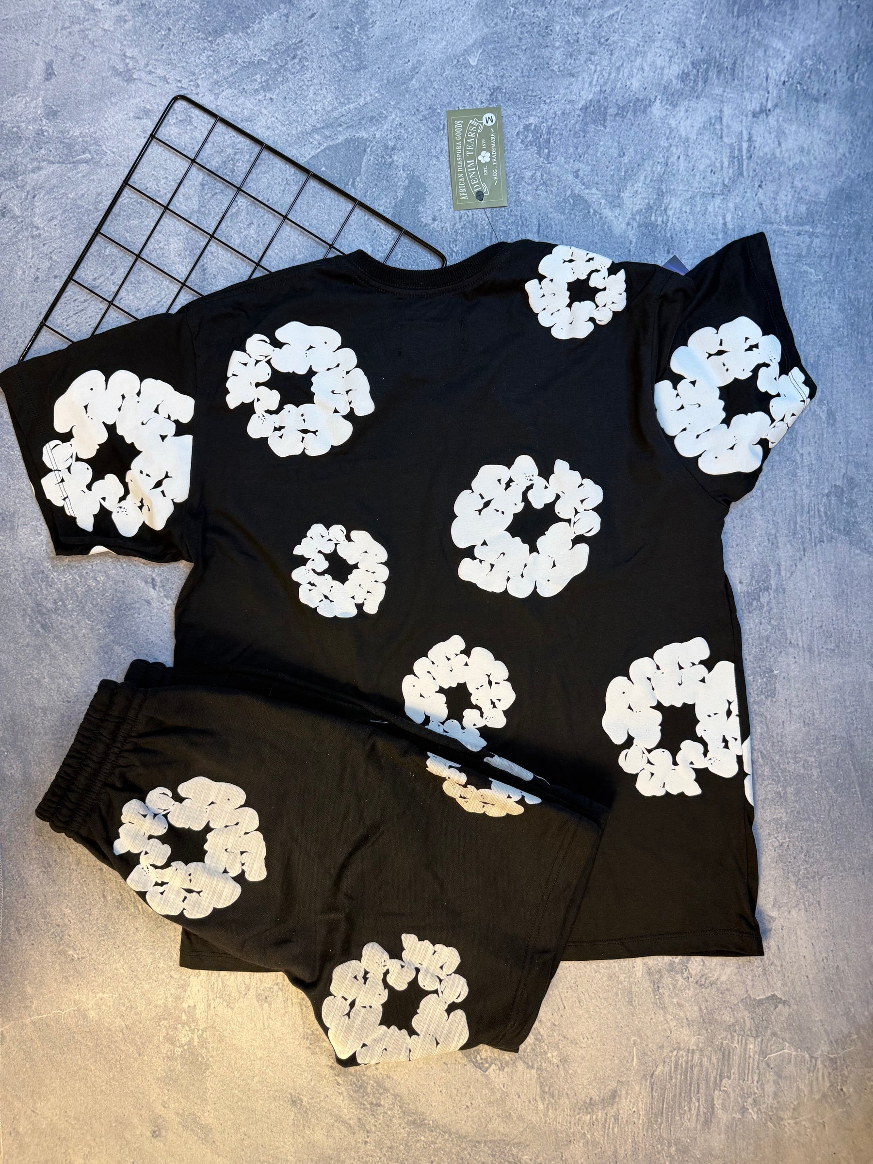 Conjunto Denim Tears "Black"