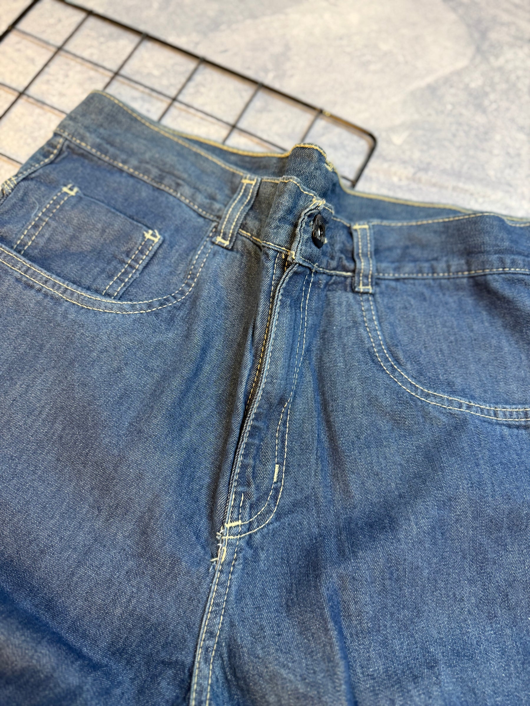 Calça Balão "Azul escuro"