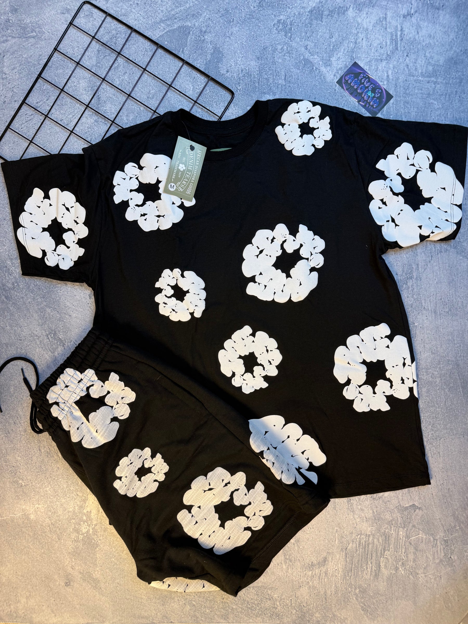 Conjunto Denim Tears "Black"