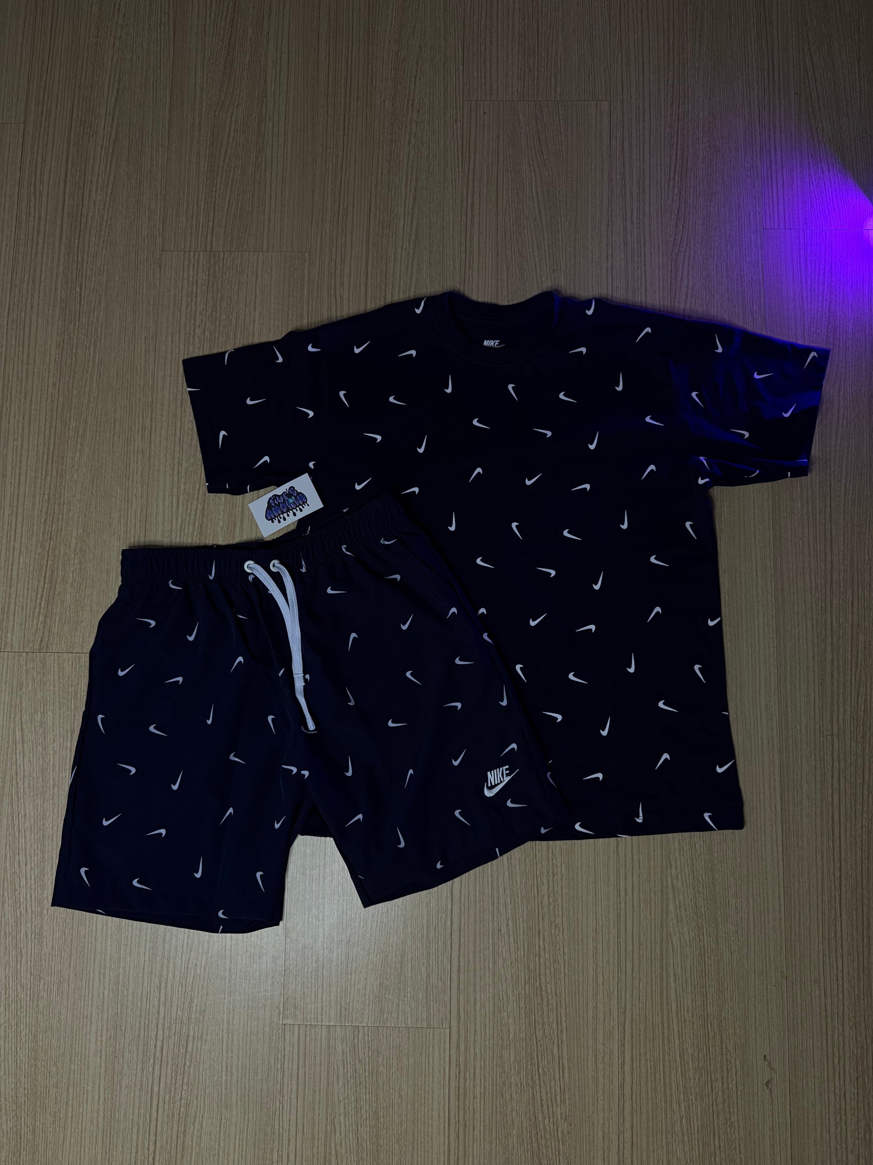 Conjunto chuva de Nike "Azul escuro"