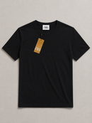 Camiseta Slim Fit Essential Zara — Preta