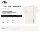 Camiseta Slim Fit Essential Zara — Off