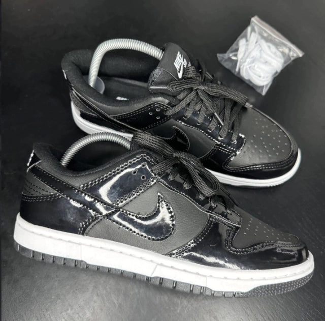 NK DUNK LOW SB "Preto Brilhante" - Pronta entrega