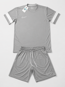 Conjunto Academy Dri-FIT — Cinza