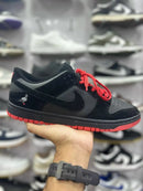Dunk Low - Preto/Vermelho